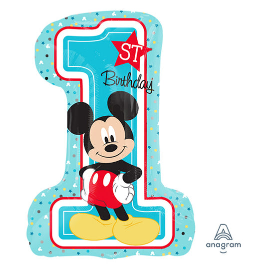 28" Μπαλόνι αριθμός 1 Mickey Mouse