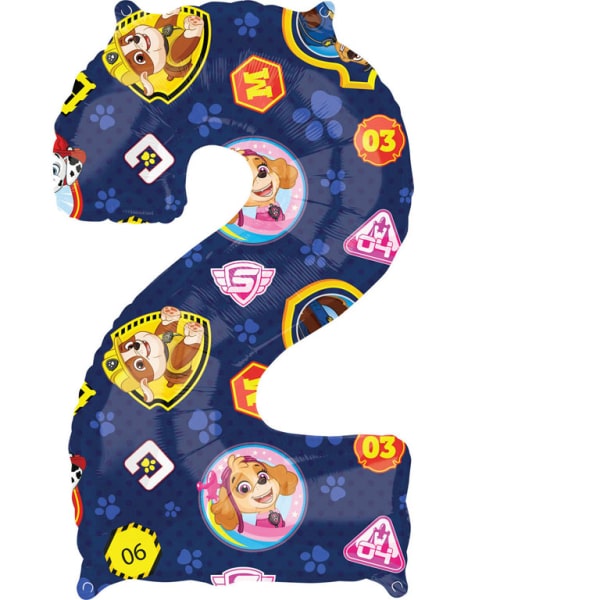 Μπαλόνι Φοιλ 26 Νούμερο 2  Paw Patrol / 66 εκ