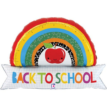 29" Μπαλόνι Ουράνιο Τόξο Back to School