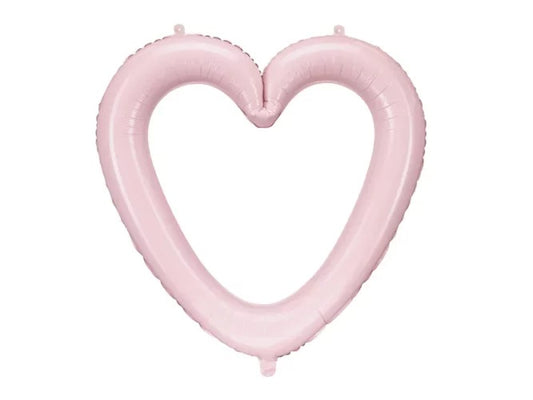 29" Μπαλόνι ροζ Heart Frame