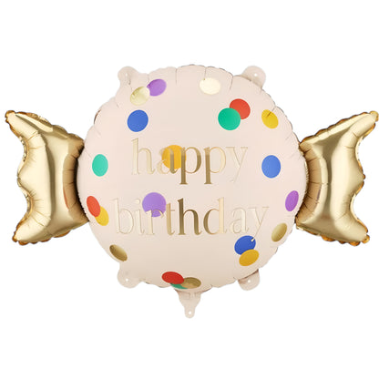 30'' Μπαλόνι Καραμέλα Happy Birthday
