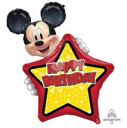 30" Μπαλόνι γενεθλίων Mickey Mouse Personalized