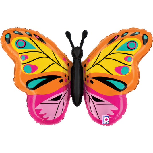30″ Μπαλόνι Πεταλούδα Colorful