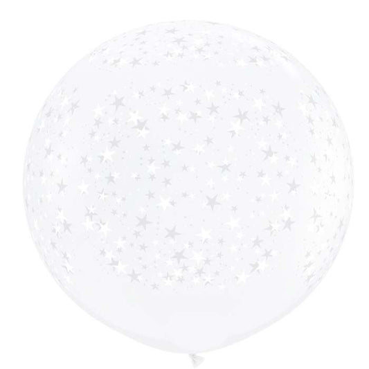 31'' Μπαλόνι διάφανο με Αστέρια