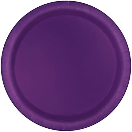 Πιάτα Γλυκού Μωβ 18εκ / 8 τεμ - Deep Purple