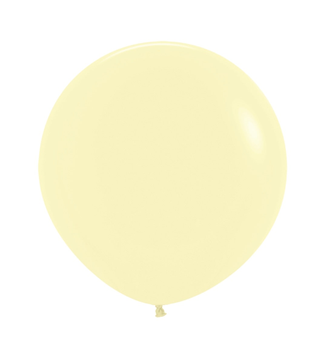 Μπαλόνια Λάτεξ 24 Pastel Matte Yellow / 3 τεμ - Κίτρινο