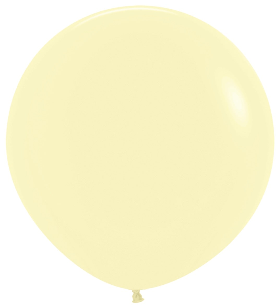 Μπαλόνια Λάτεξ 36 Pastel Matte Yellow / 2 τεμ - Κίτρινο