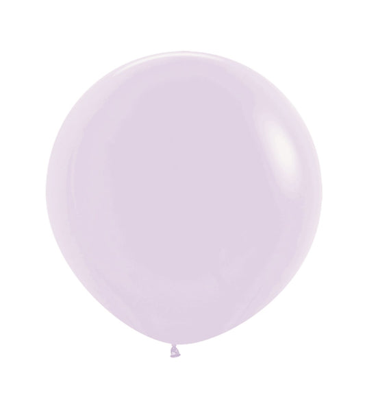 Μπαλόνια Λάτεξ  24 Λιλά Παστέλ / 10 τεμ - Pastel Matte Lilac
