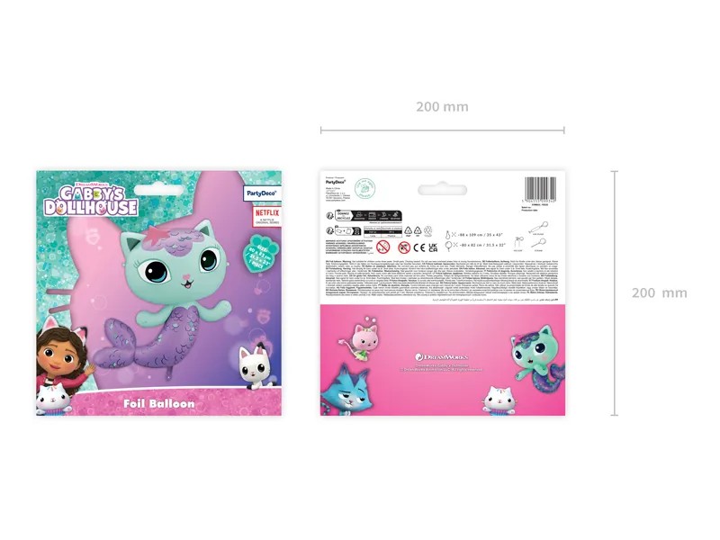 32'' Μπαλόνι MerCat Gabby's Dollhouse