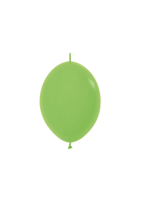 Μπαλόνι Quick Link 6 Lime Green /50 τεμ - Λαχανί
