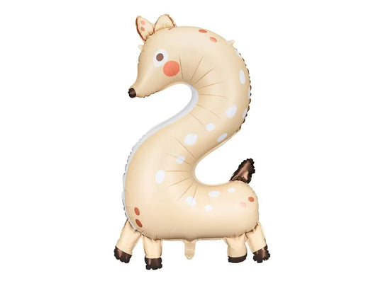 32″ Μπαλόνι Ελαφάκι Αριθμός 2