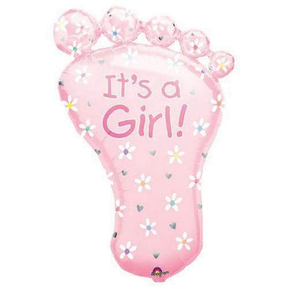 32" Μπαλόνι γέννησης Πατούσα Its a Girl