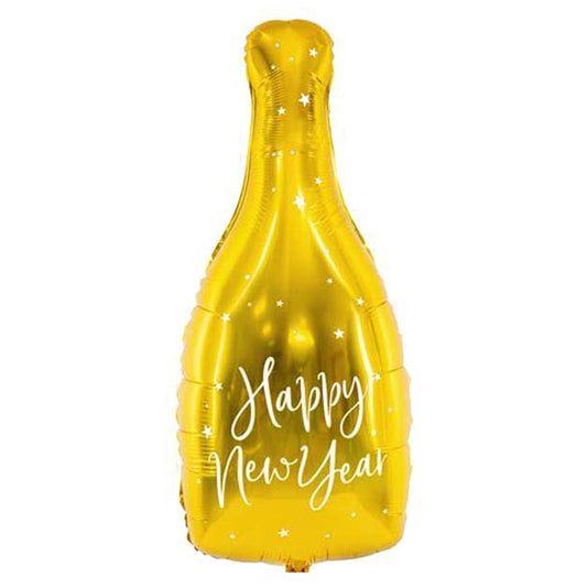 32" Μπαλόνι Μπουκάλι "Happy New Year"
