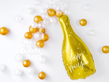 32" Μπαλόνι Μπουκάλι "Happy New Year"