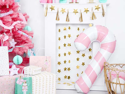 32" Μπαλόνι ροζ Candy Cane