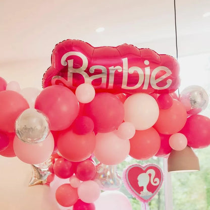 32" Φούξια Μπαλόνι σύμβολο Barbie