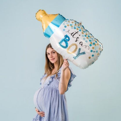 33" Μπαλόνι γέννησης It's a Boy Μπιμπερό με κομφετί