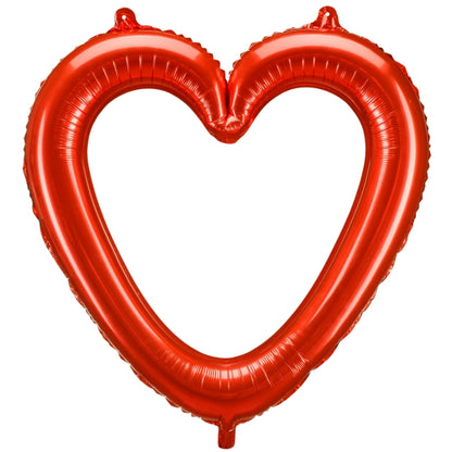 33″ Μπαλόνι κόκκινο Heart Frame