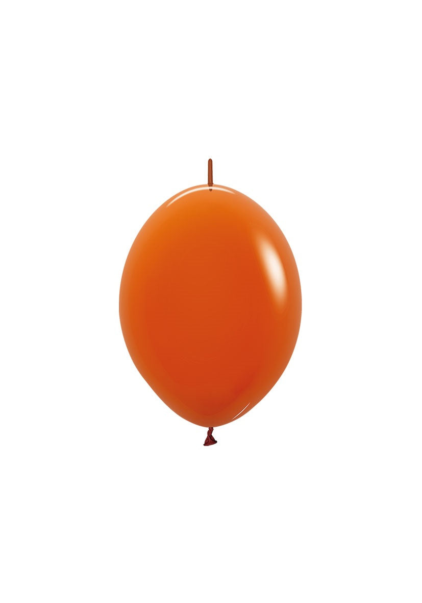 Μπαλόνι Quick Link 6 Πορτοκαλί - Sunset Orange /50 τεμ