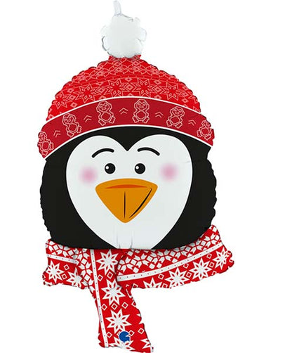 34" Μπαλόνι γλυκός Πιγκουίνος κεφάλι