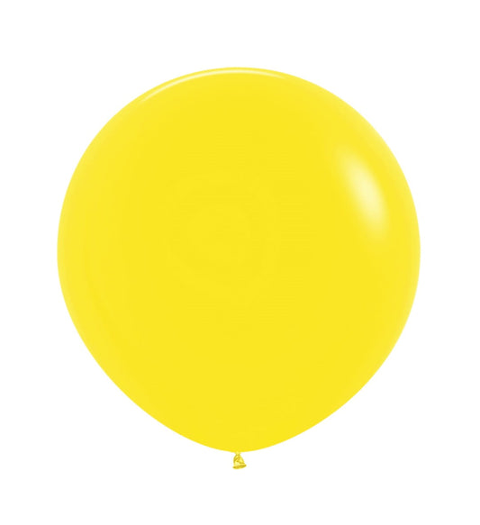Μπαλόνια λατεξ 24 Yellow - Κίτρινο / 3 pcs