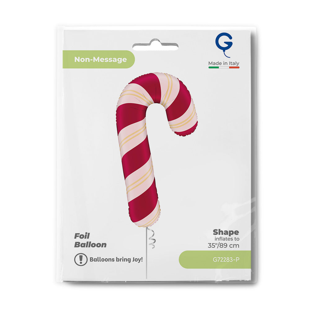35″ Μπαλόνι - Κόκκινο Candy Cane