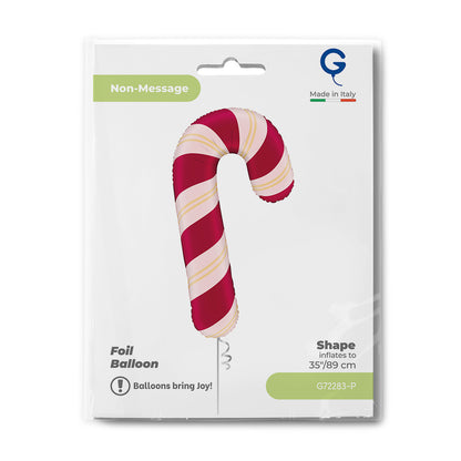 35″ Μπαλόνι - Κόκκινο Candy Cane