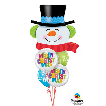 36'' Μπαλόνι Χαρούμενος Χιονάνθρωπος