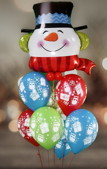 36'' Μπαλόνι Χαρούμενος Χιονάνθρωπος