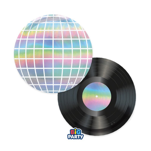 Πιάτα Χάρτινα Φαγητού 22εκ Music Party / 6 τεμ.