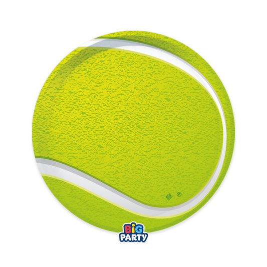 Πιάτα Χάρτινα 18εκ Tennis - Τένις / 6 τμχ