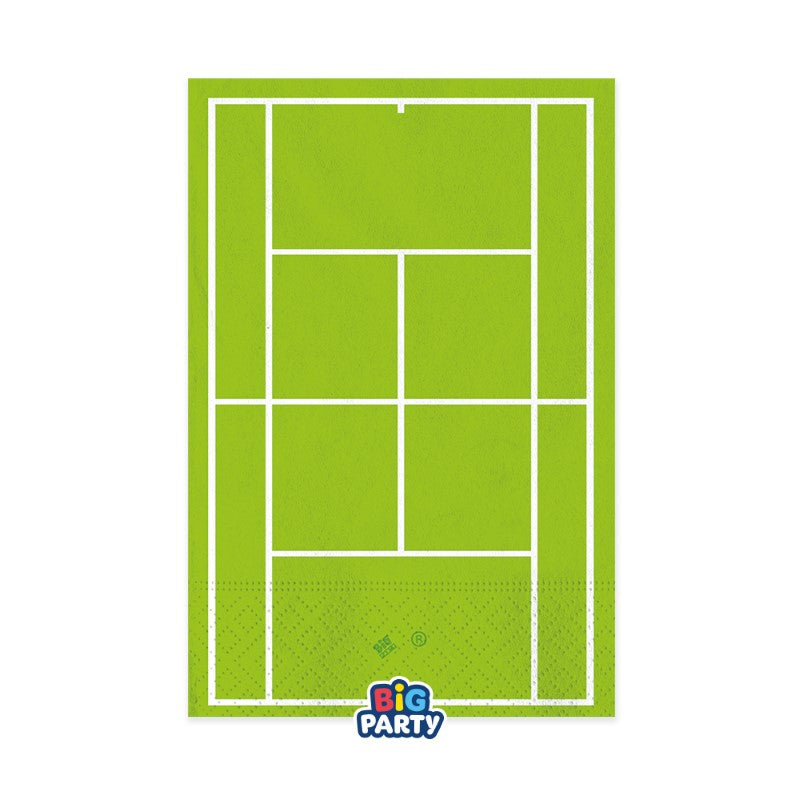 Χαρτοπετσέτες 33 x 33cm. Tennis - Τένις / 6 τμχ