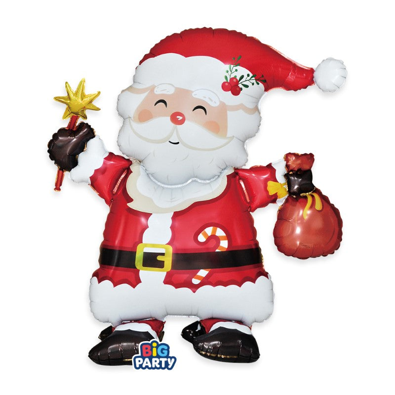 Μπαλόνι Φοιλ Stand Up Santa's Gift / 62 x 76 x 25 εκ