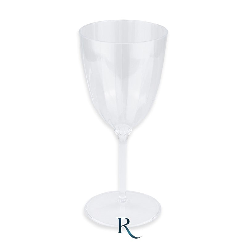 6  Ποτήρια Επαναχρησιμοποιήσιμα / 210 cc Ribbed Crystal