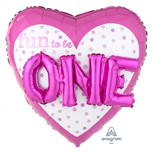 36" Μπαλόνι Καρδιά Fun to Be ONE