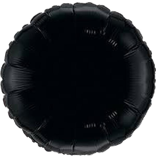 36" Μπαλόνι Μαύρο Στρογγυλό
