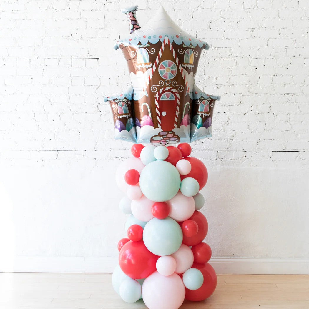 37" Μπαλόνι Χριστουγεννιάτικο ''Gingerbread'' Σπιτάκι