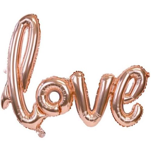 40'' Μπαλόνι αγάπης Love rosegold