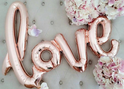 40'' Μπαλόνι αγάπης Love rosegold