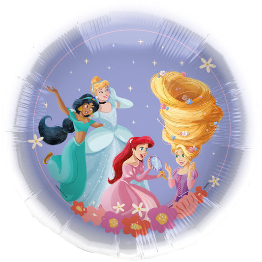 Μπαλόνι Φοιλ 17 Disney Princess / 43 εκ - Ραπουνζέλ Rapunzel - Cinderella Σταχτοπούτα -Jasmine -Ariel