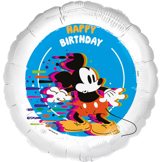 Μπαλόνι Foil 17 Mickey Mouse Old Style Happy Birthday