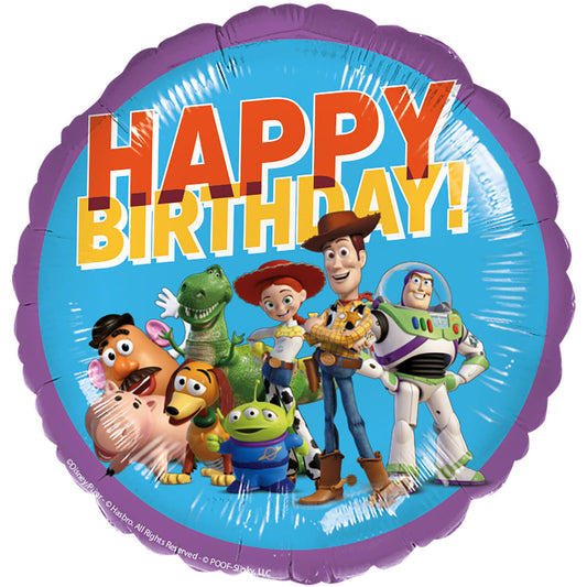 Μπαλόνι Φοιλ 17  Toy Story Happy Birthday / 45 εκ