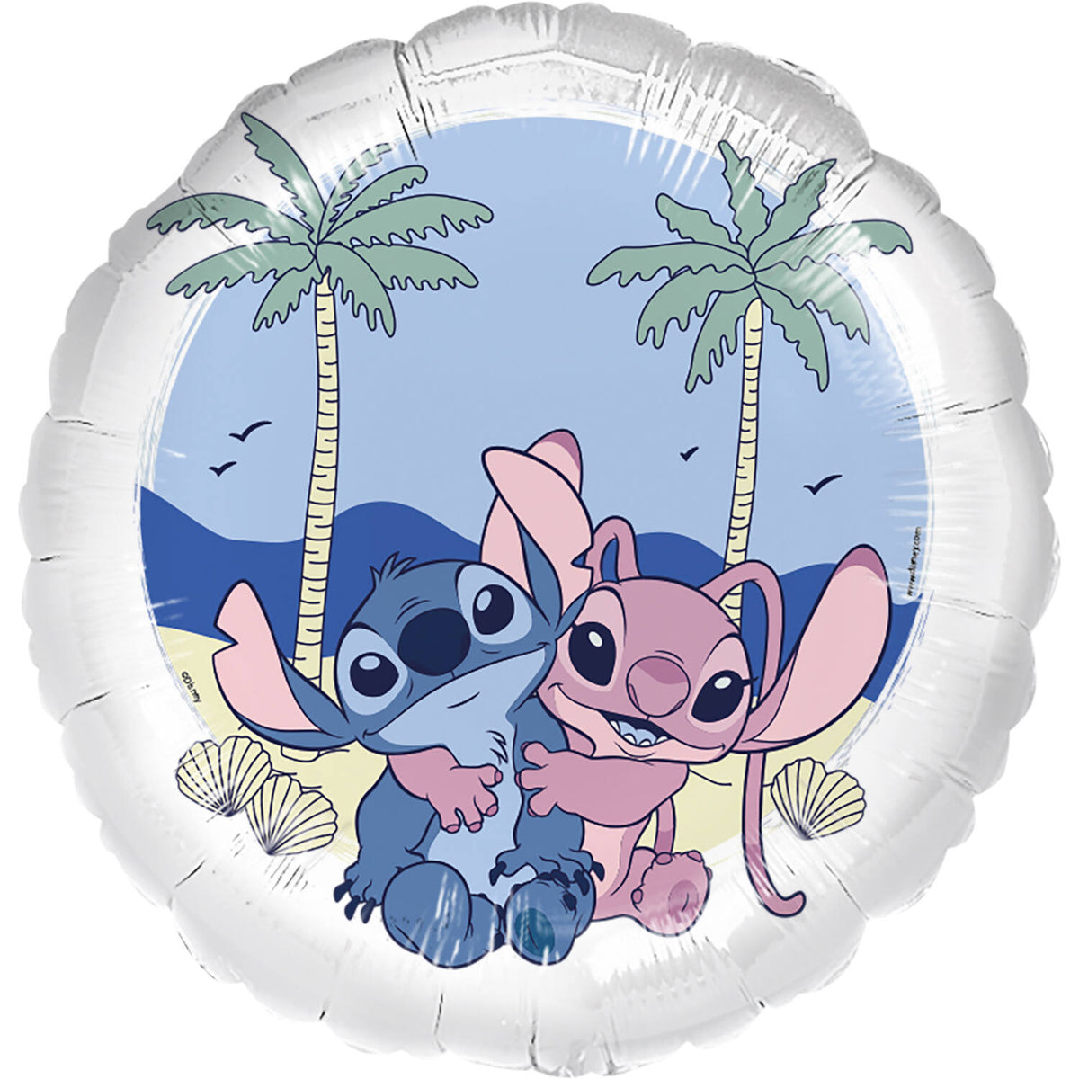 Μπαλόνι Φοιλ 17 Stitch  & Angel / 43 εκ