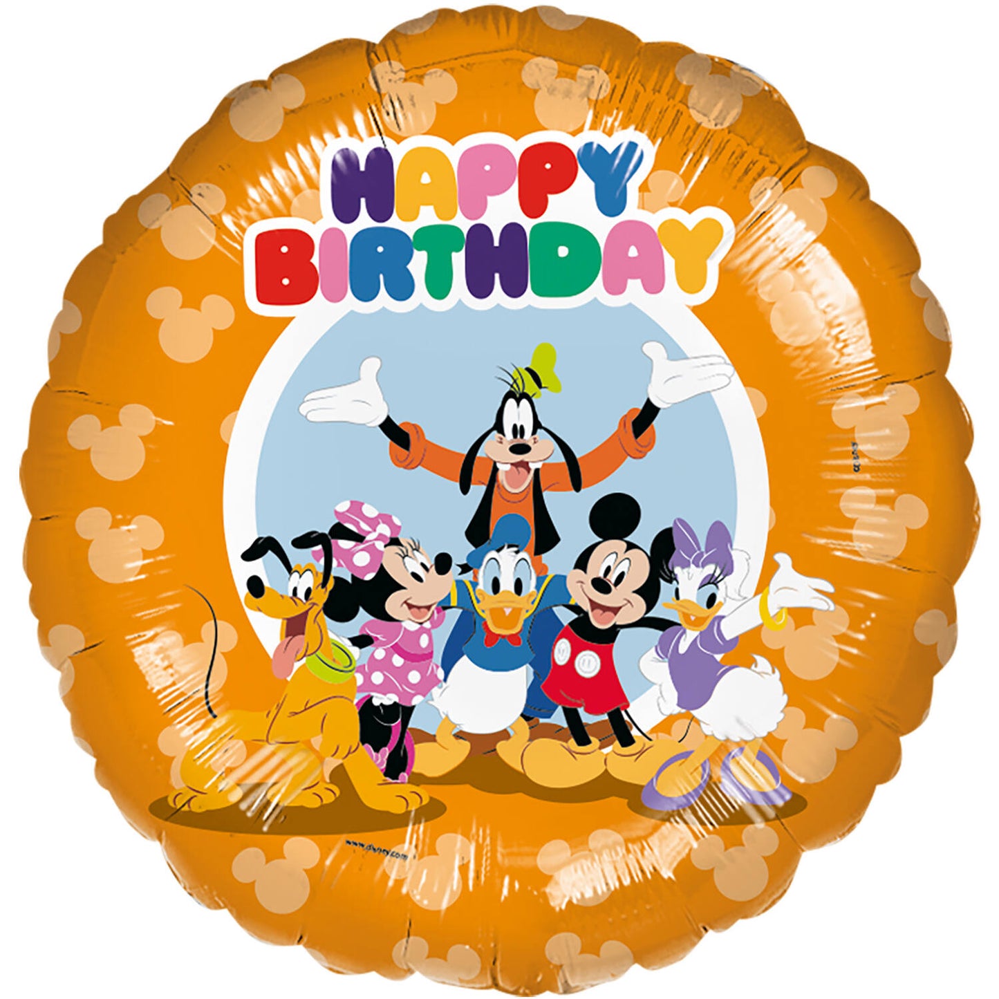 Μπαλόνι Φοιλ 17 Mickey Mouse & Friends Happy Birthday Colorful / 45 εκ