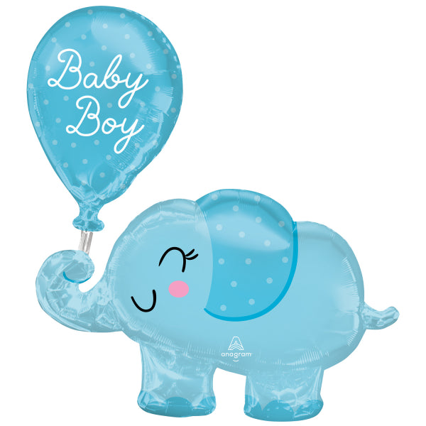 Μπαλόνι Φοιλ Σχήμα Ελέφαντας Baby Boy Elephant / 73 x 78 εκ