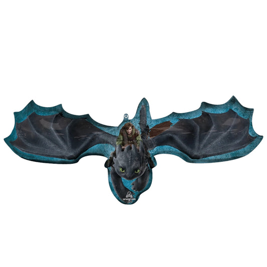 44'' Supershape Μπαλόνι Toothless - Πώς να εκπαιδεύσετε το Δράκο σας
