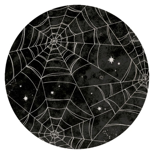 Πιάτα Χάρτινα 23εκ Spider Web / 8 τεμ