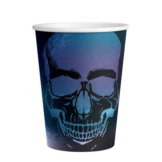 Ποτήρια χαρτ. 250ml Boneshine Fever /8 τεμ