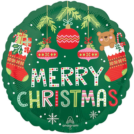 Μπαλόνι Φοιλ 9 Beary Christmas / 23 εκ