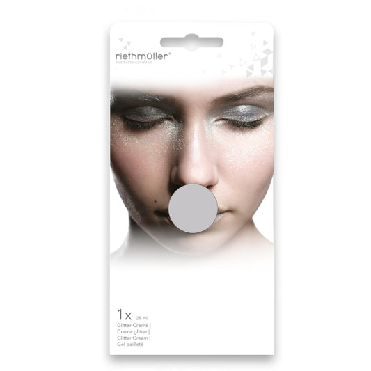 Glitter Gel Ασημί 28 ml